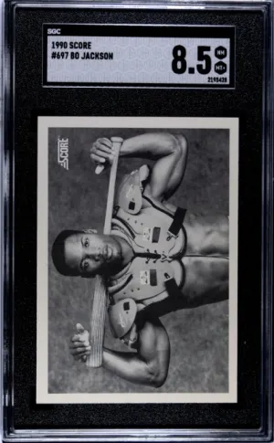 1990 Score Bo Jackson SGC 8.5