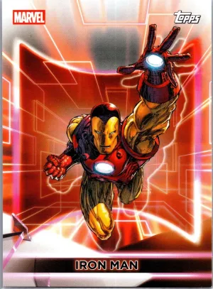 2026 Topps Neon Marvel #1 Iron Man