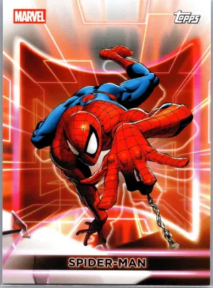 2026 Topps Neon Marvel #4 Spider-Man