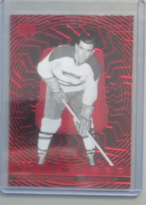 2023-24 Upper Deck Extended Series Maurice Richard Seeing Red #SP-95