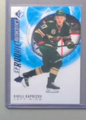 2020-21 Upper Deck SP Hockey Kirill Kaprizov SP Rookie Authentics Rookie #129