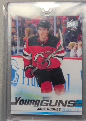 2019-20 Upper Deck Series 1 Jack Hughes Young Guns Rookie #201