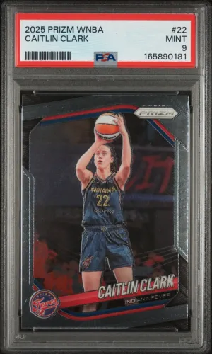 2025 Panini Prizm WNBA Caitlin Clark PSA 9 #22