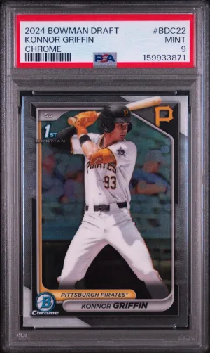 2024 Bowman Draft Konnor Griffin Chrome PSA 9 #BDC22