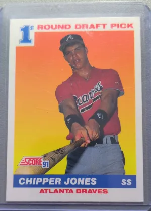 1991 Score Chipper Jones Rookie #671