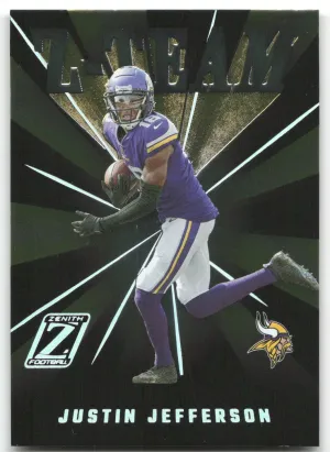Justin Jefferson 2022 Zenith Z-Team Vikings