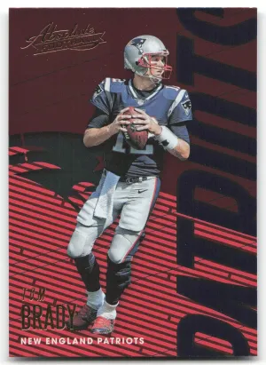 Tom Brady 2018 Panini Absolute Patriots