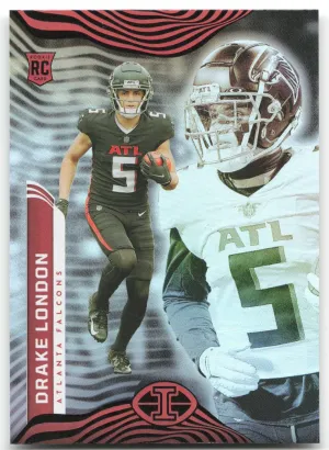 Drake London RC 2022 Panini Illusions Retail Falcons