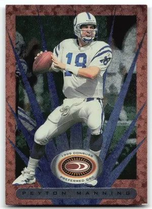 Peyton Manning 1999 Donruss Preferred QBC Colts