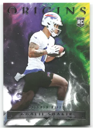 Khalil Shakir RC 2022 Panini Origins Bills