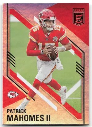 Patrick Mahomes II 2021 Donruss Elite Chiefs