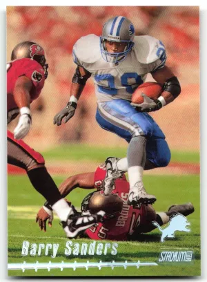 Barry Sanders 1999 Stadium Club Lions
