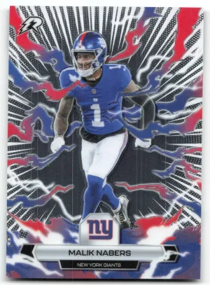 Malik Nabers 2025 Topps Resurgence Giants