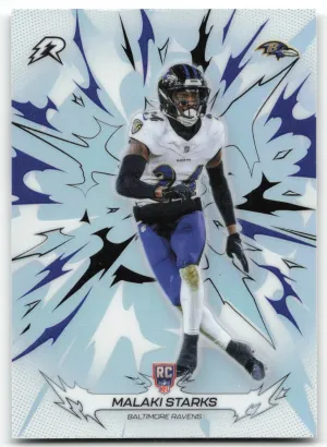 Malaki Starks 2025 Topps Resurgence Refractor Ravens