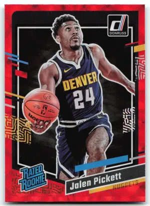 Jalen Pickett RC 2023-24 Donruss Choice Nuggets