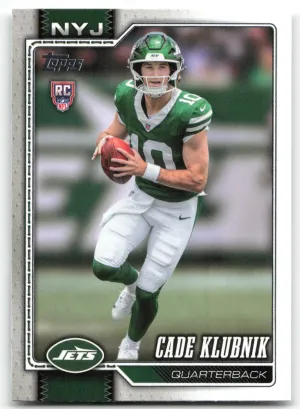 Cade Klubnik RC 2026 Topps Flagship Jets