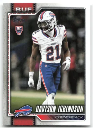 Davison Igbinosun RC 2026 Topps Flagship Bills