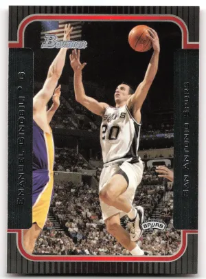Manu Ginobili 2003-04 Bowman Spurs