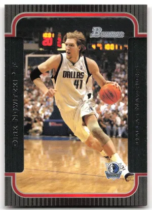 Dirk Nowitzki 2003-04 Bowman Mavericks