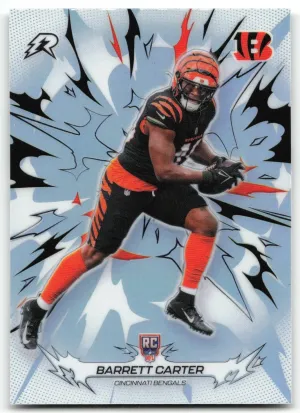 Barrett Carter 2025 Topps Resurgence Refractor Bengals