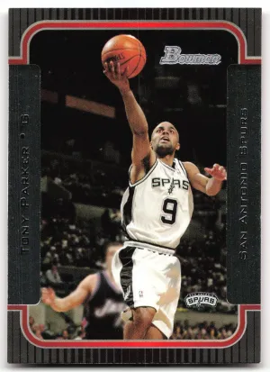 Tony Parker 2003-04 Bowman Spurs