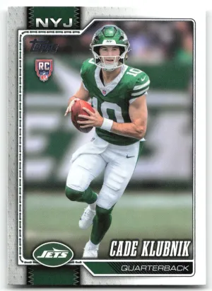 Cade Klubnik RC 2026 Topps Flagship Jets