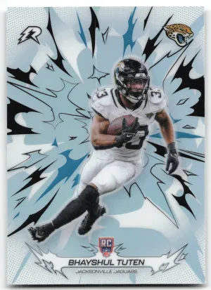 Bhayshul Tuten 2025 Topps Resurgence Refractor Jaguars