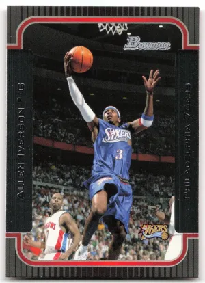 Allen Iverson 2003-04 Bowman 76ers
