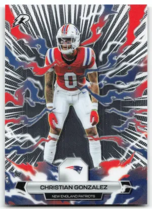 Christian Gonzalez 2025 Topps Resurgence Patriots