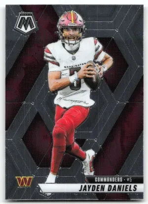 Jayden Daniels 2025 Panini Mosaic Commanders