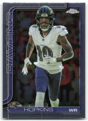 DeAndre Hopkins 2025 Topps Chrome Ravens