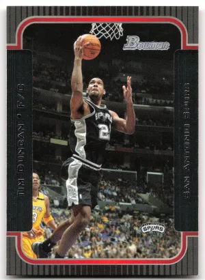 Tim Duncan 2003-04 Bowman Spurs