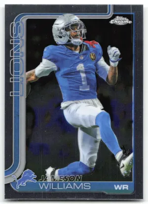 Jameson Williams 2025 Topps Chrome Lions
