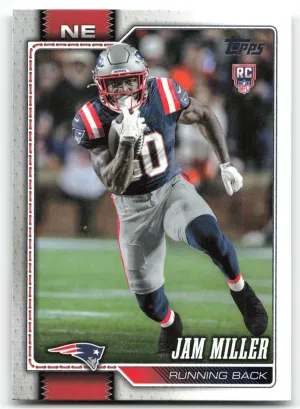 Jam Miller RC 2026 Topps Flagship Patriots