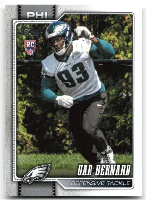 Uar Bernard RC 2026 Topps Flagship Eagles
