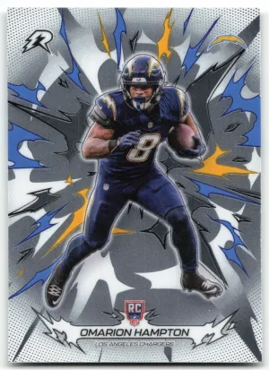 Omarion Hampton RC 2025 Topps Resurgence Chargers