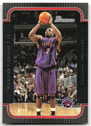 Voshon Lenard 2003-04 Bowman Raptors