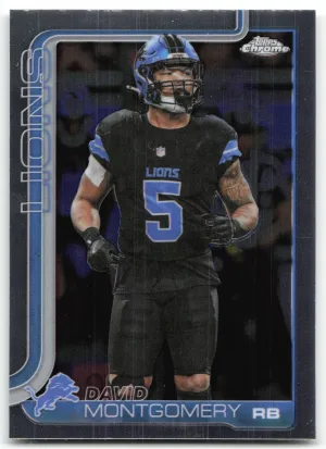 David Montgomery 2025 Topps Chrome Lions