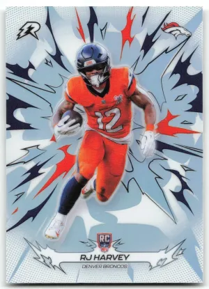 RJ Harvey 2025 Topps Resurgence Refractor Broncos