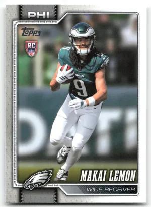 Makai Lemon RC 2026 Topps Flagship Eagles