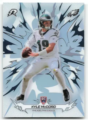 Kyle McCord 2025 Topps Resurgence Refractor Eagles