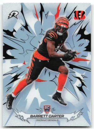 Barrett Carter 2025 Topps Resurgence Refractor Bengals