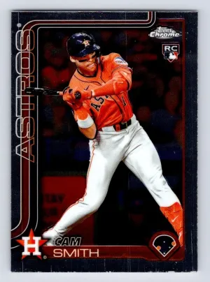 Cam Smith RC 2025 Topps Chrome Update Astros