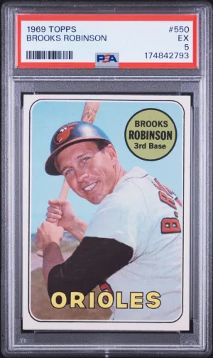 1969 Topps Brooks Robinson PSA 5 #550