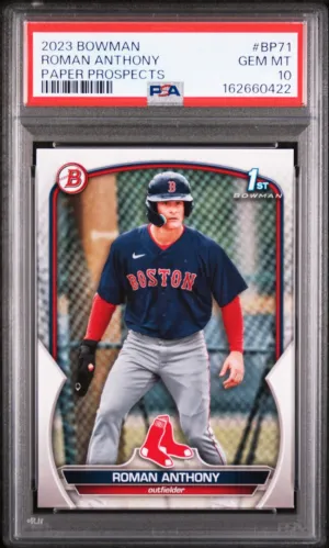 2023 Bowman Paper Prospects Roman Anthony PSA 10 #BP71