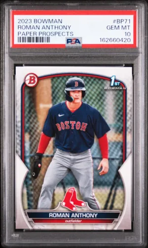 2023 Bowman Paper Prospects Roman Anthony PSA 10 #BP71