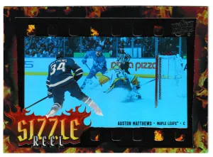 2026-27 Upper Deck Series 1 Auston Matthews Sizzle Reel #SR-13