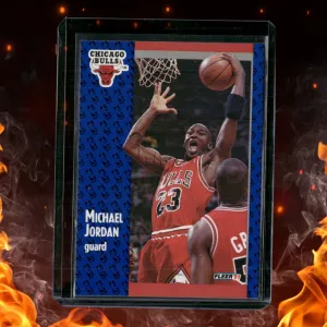 1991-92 Fleer Michael Jordan Base #29