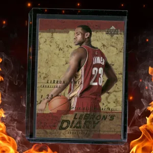 2003-04 Upper Deck LeBron's Diary LeBron James #LJ9