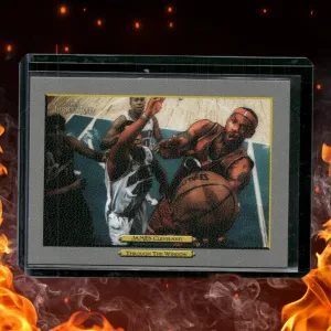 2006 Topps Turkey Grey Lebron James Cleveland Through the Window #251